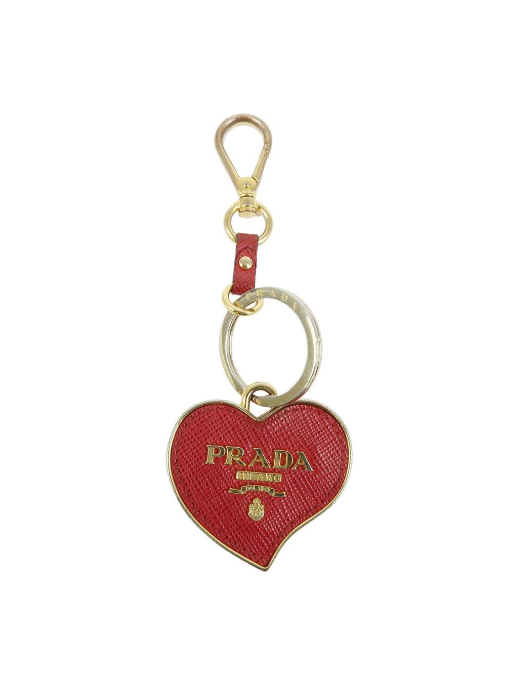 Prada Metal Saffiano Leather Heart Bag #365162P14B